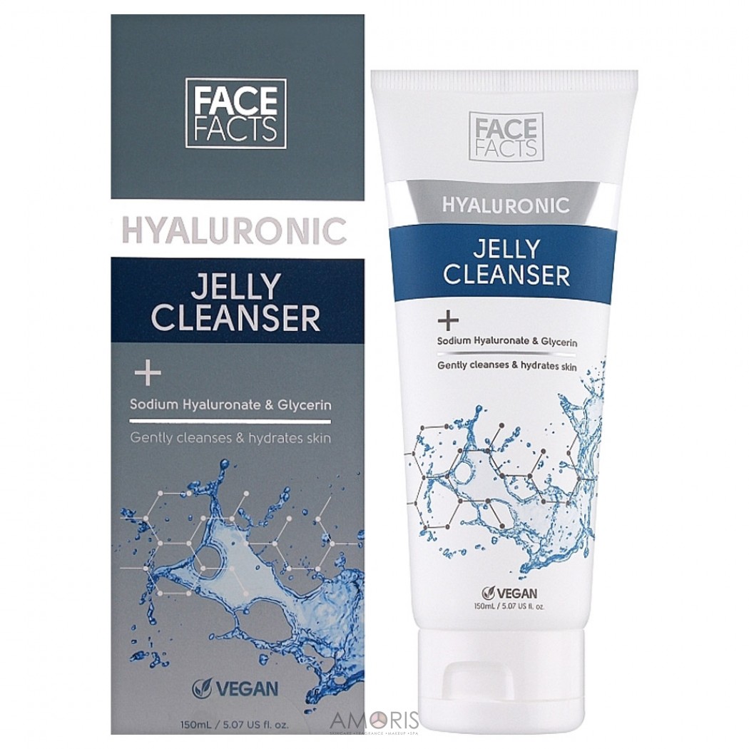 Желе для очищения кожи лица с гиалуроновой кислотой